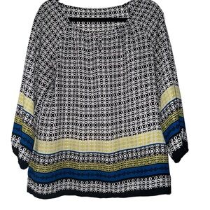 Stylish Black and White Women's Top